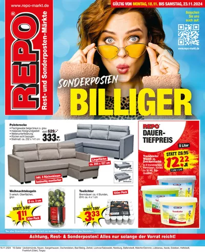 Angebote von Möbelhäuser in Ilsede | Repo Markt katalog in Repo Markt | 17.11.2024 - 1.12.2024