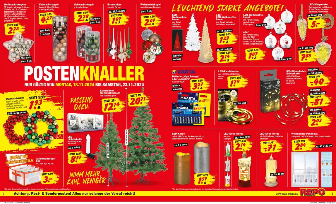 Repo Markt Katalog in Chemnitz | Top-Angebote für alle Schnäppchenjäger | 17.11.2024 - 1.12.2024