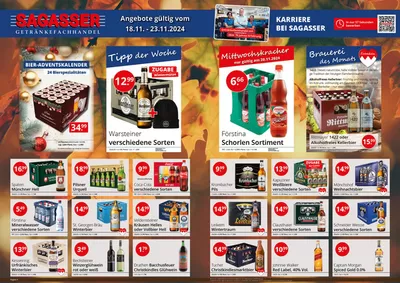 Angebote von Supermärkte in Schweinfurt | Top-Angebote für alle Schnäppchenjäger in Sagasser | 18.11.2024 - 23.11.2024