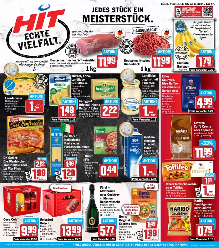 Hit Markt Katalog in München | Hit Markt KW 47/2024Siegburg | 17.11.2024 - 1.12.2024