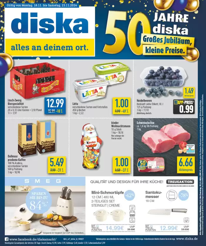 diska Katalog in Tharandt | Angebote für Schnäppchenjäger | 18.11.2024 - 2.12.2024