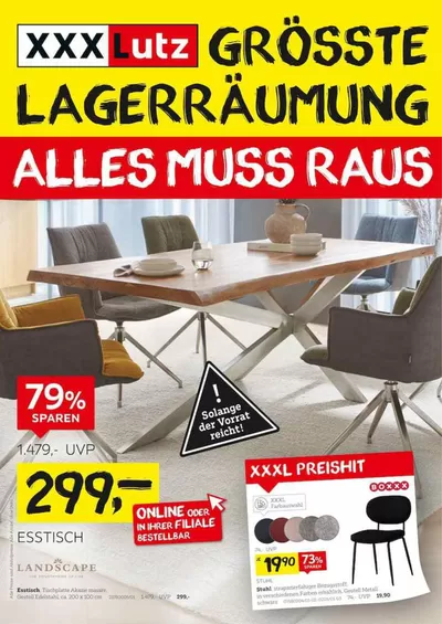 XXXLutz Katalog | Tolles Angebot für Schnäppchenjäger | 18.11.2024 - 1.12.2024