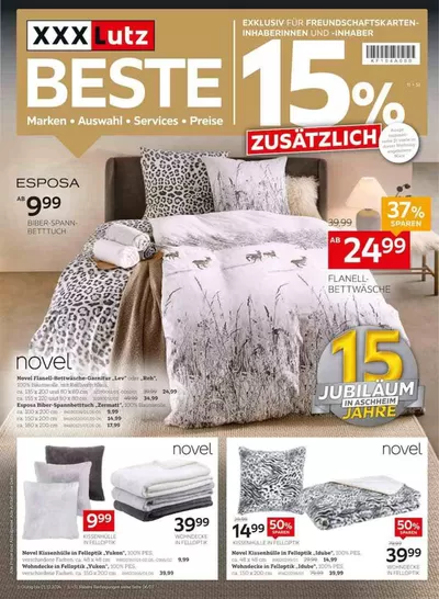 XXXLutz Katalog | Exklusive Deals für unsere Kunden | 18.11.2024 - 24.11.2024