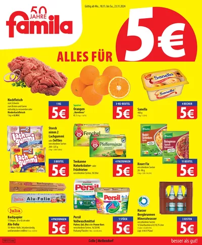 famila Katalog in Hannover | Sonderangebote für Sie | 17.11.2024 - 23.11.2024