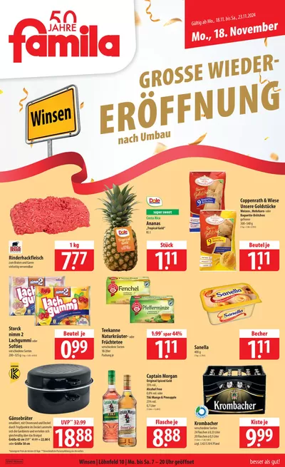 famila Katalog | Aktuelle Schnäppchen und Angebote | 17.11.2024 - 23.11.2024