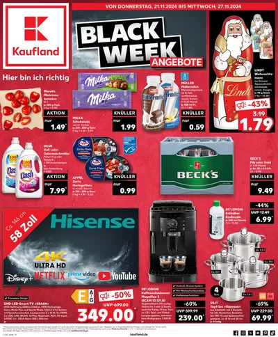 Kaufland Katalog in Ingolstadt | Jetzt sparen mit unseren Deals | 21.11.2024 - 27.11.2024