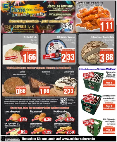 Edeka Scherer Katalog in Schnaitsee | Edeka Scherer Angebote | 19.11.2024 - 3.12.2024