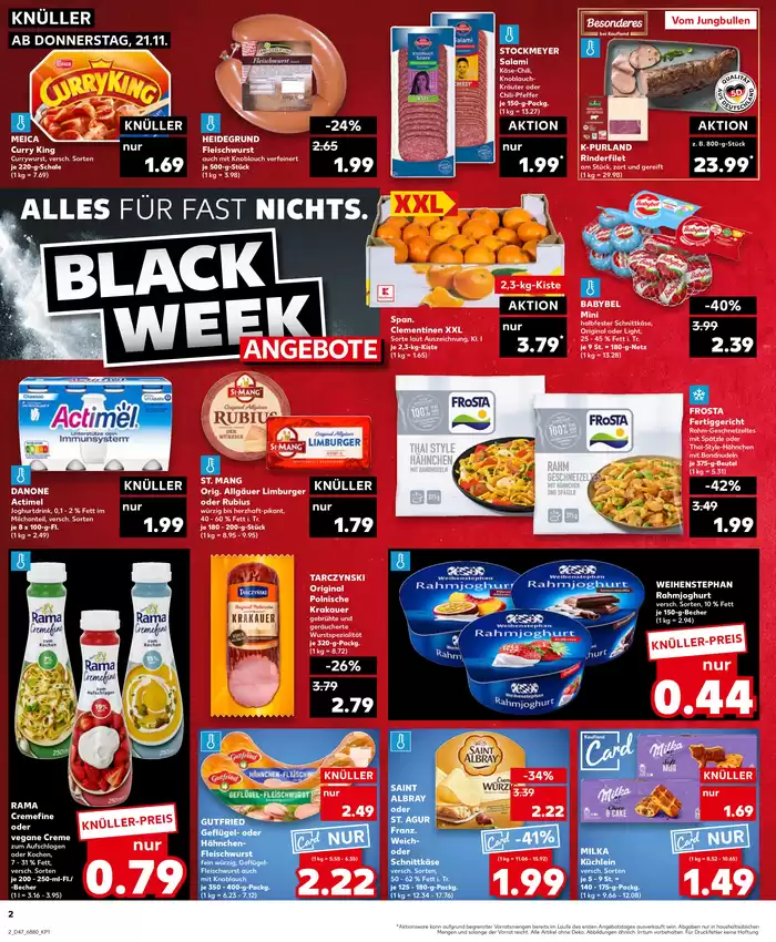 Kaufland Katalog in Riegelsberg | Top-Deals für alle Kunden | 21.11.2024 - 27.11.2024