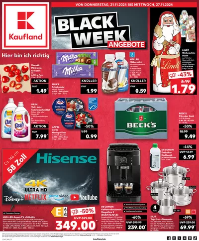 Kaufland Katalog in Eurasburg (Bad Tölz-Wolfratshausen) | Sonderangebote für Sie | 21.11.2024 - 27.11.2024