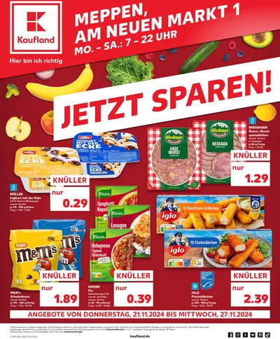 Kaufland Katalog in Meppen | Große Auswahl an Angeboten | 21.11.2024 - 27.11.2024