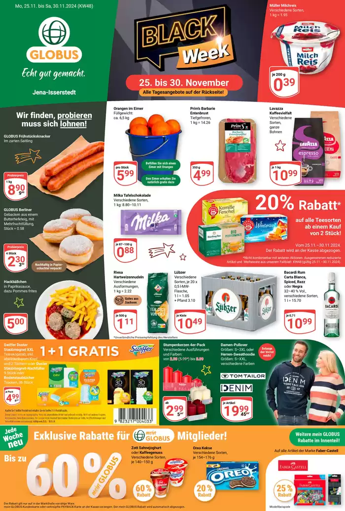 Globus Katalog in Jena | Aktuelle Deals und Angebote | 21.11.2024 - 5.12.2024