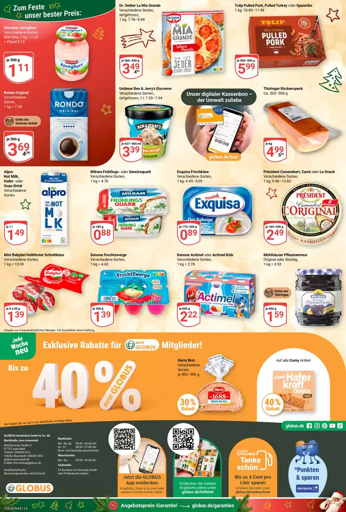 Globus Katalog in Jena | Aktuelle Deals und Angebote | 21.11.2024 - 5.12.2024