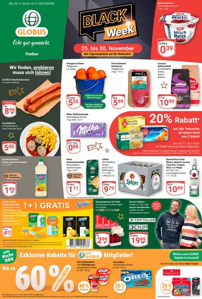 Globus Katalog in Kretzschau | Exklusive Deals und Schnäppchen | 21.11.2024 - 5.12.2024