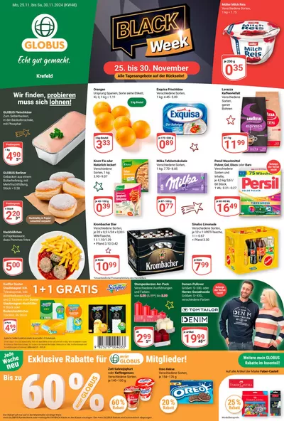 Globus Katalog | Exklusive Deals und Schnäppchen | 21.11.2024 - 5.12.2024