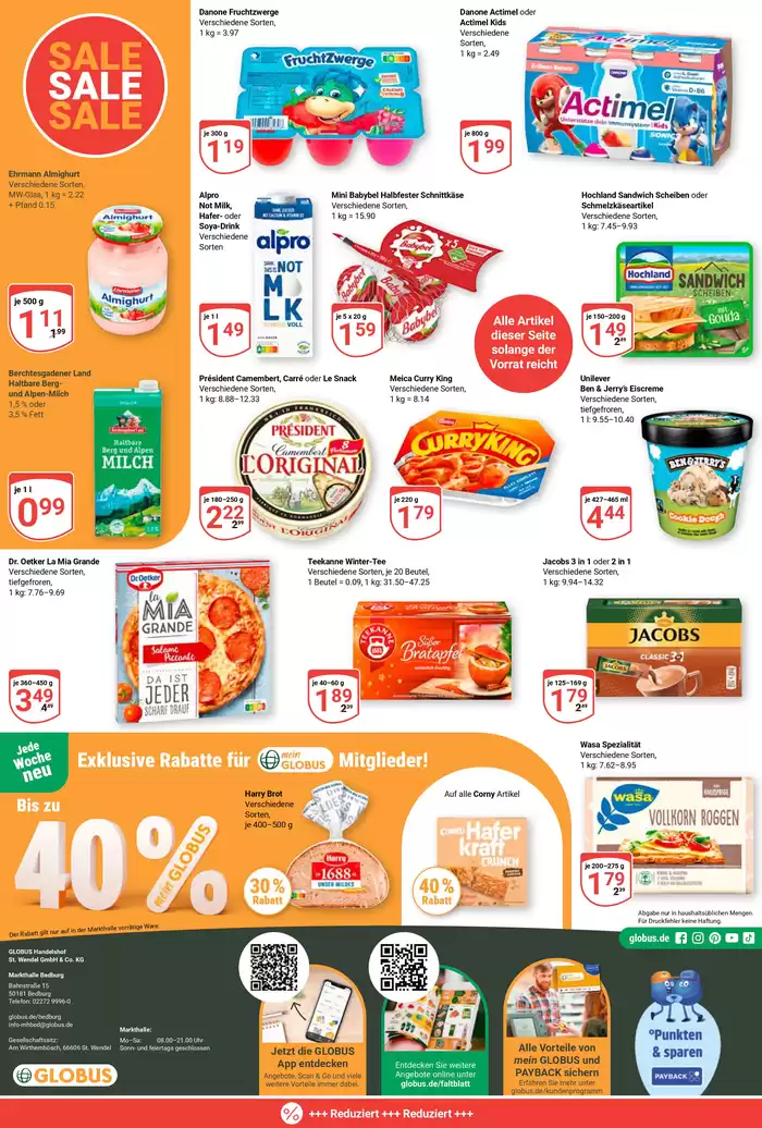 Globus Katalog in Bedburg | Jetzt sparen mit unseren Deals | 21.11.2024 - 5.12.2024