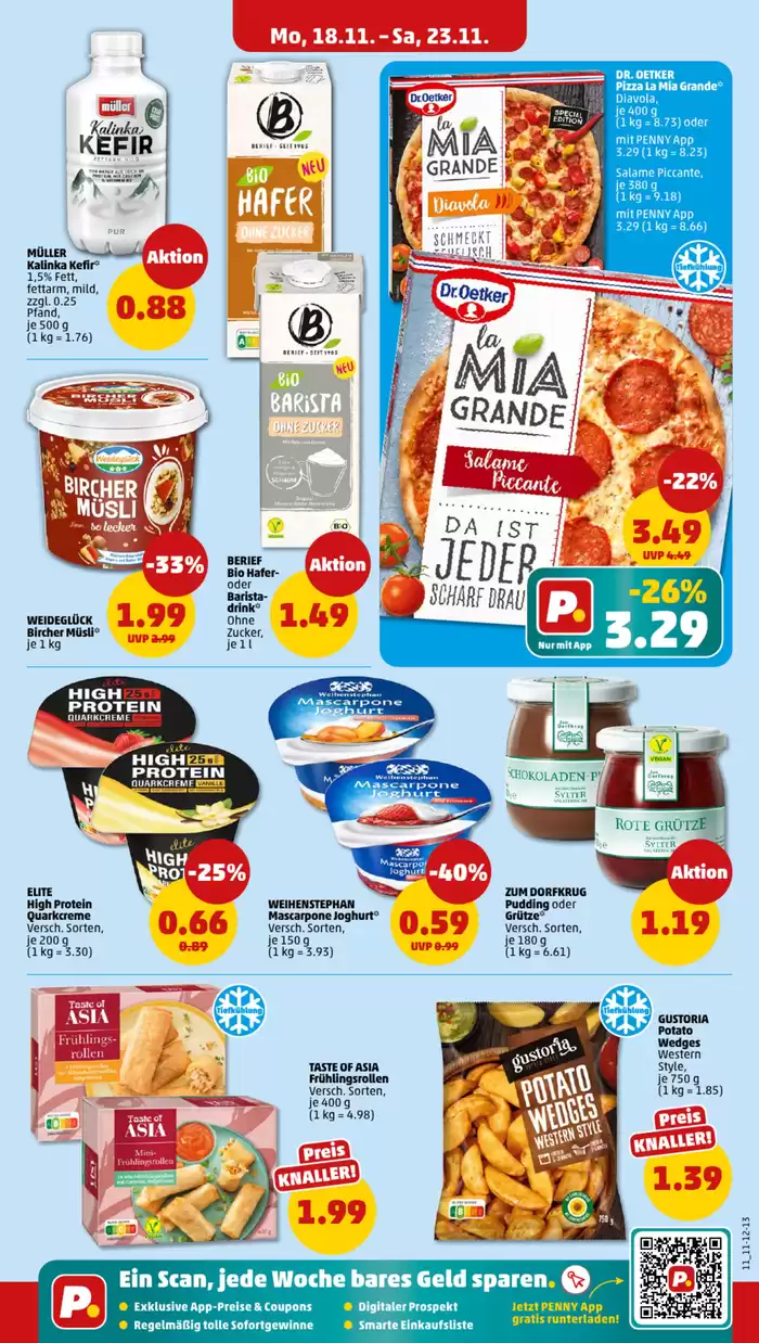 Penny Katalog in Erfurt | Aktuelle Deals und Angebote | 18.11.2024 - 23.11.2024