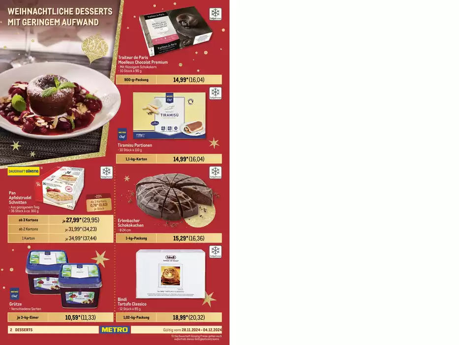 Metro Katalog in Siegen | GastroJournal | 22.11.2024 - 4.12.2024