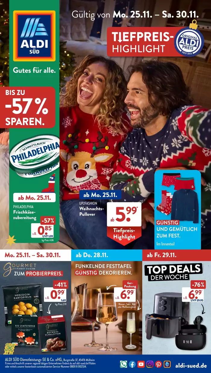 Aldi Süd Katalog in Düsseldorf | Angebote für Schnäppchenjäger | 25.11.2024 - 30.11.2024