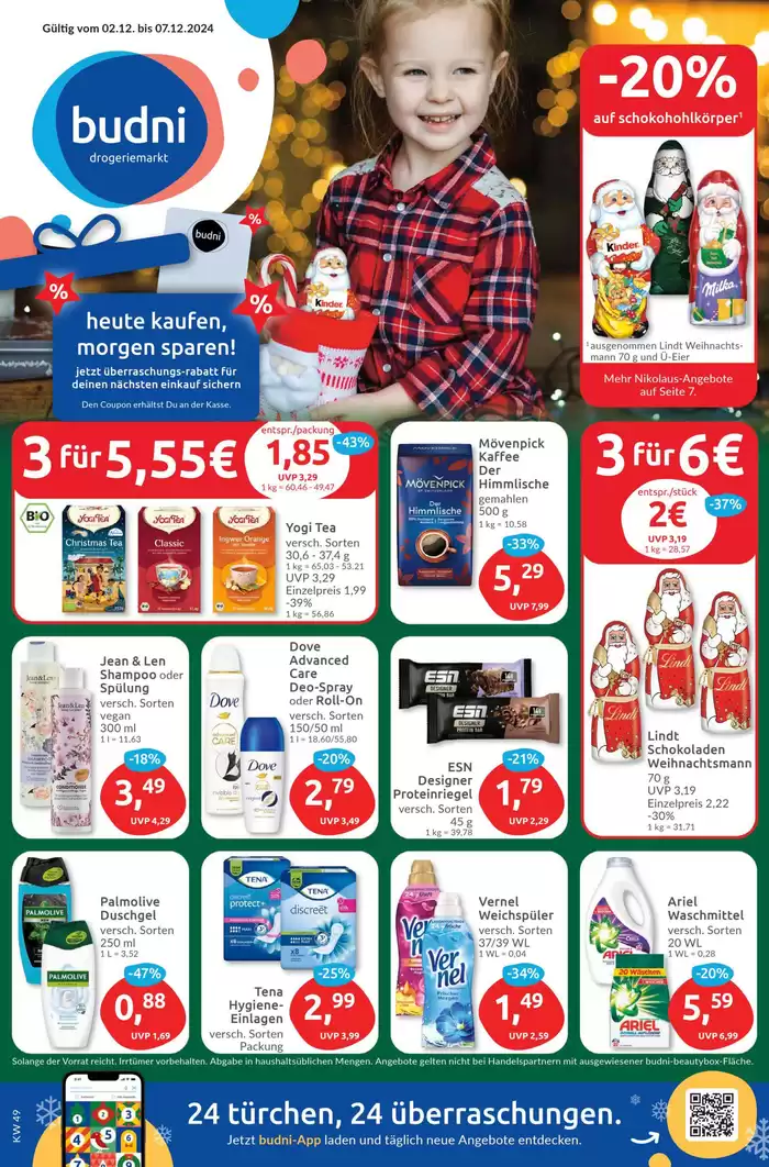 Budni Katalog in Minden | Aktuelle Sonderaktionen | 2.12.2024 - 7.12.2024