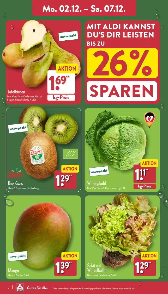 Aldi Nord Katalog in Gelsenkirchen | Exklusive Deals für unsere Kunden | 24.11.2024 - 8.12.2024