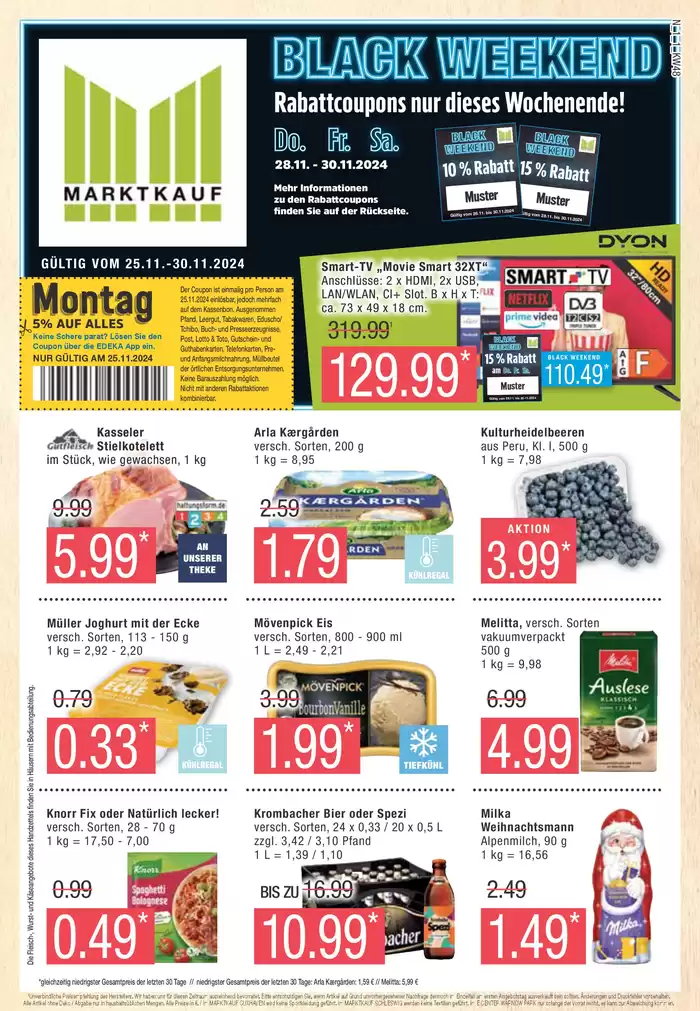 Marktkauf Katalog in Schleswig | Sonderangebote für Sie | 24.11.2024 - 8.12.2024