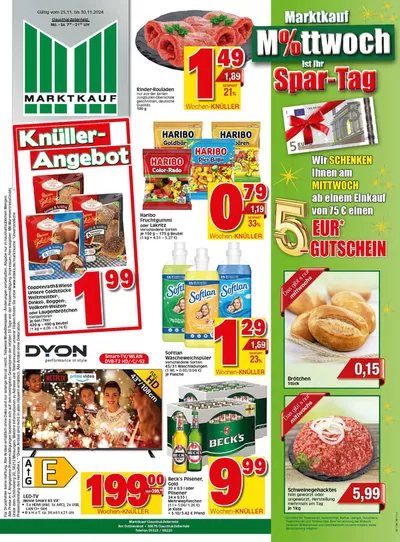 Angebote von Supermärkte in Clausthal-Zellerfeld | Top-Deals und Rabatte in Marktkauf | 24.11.2024 - 8.12.2024