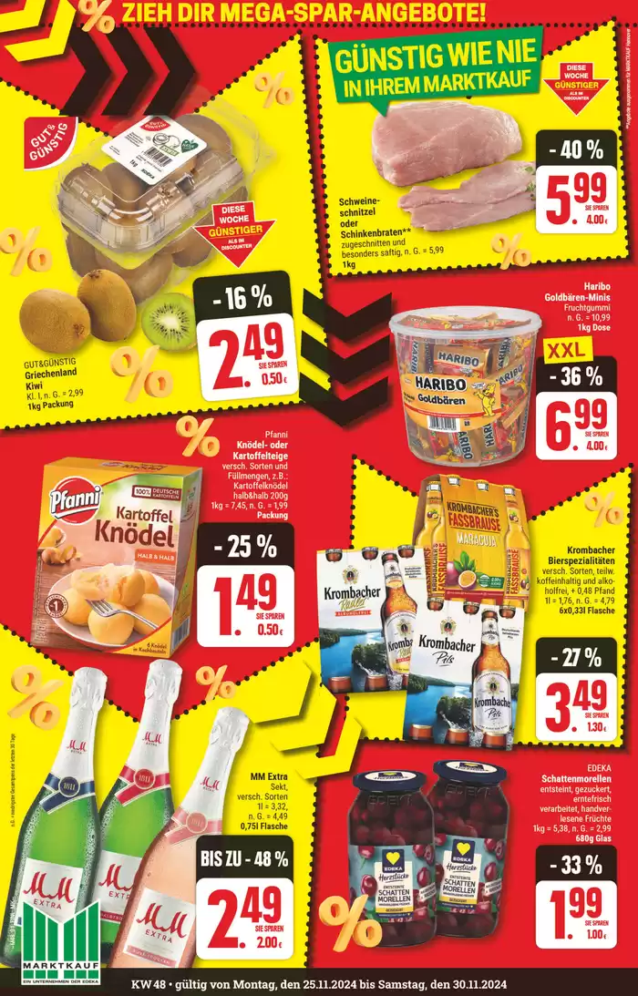 Marktkauf Katalog in Bad Salzuflen | Top-Deals und Rabatte | 24.11.2024 - 8.12.2024