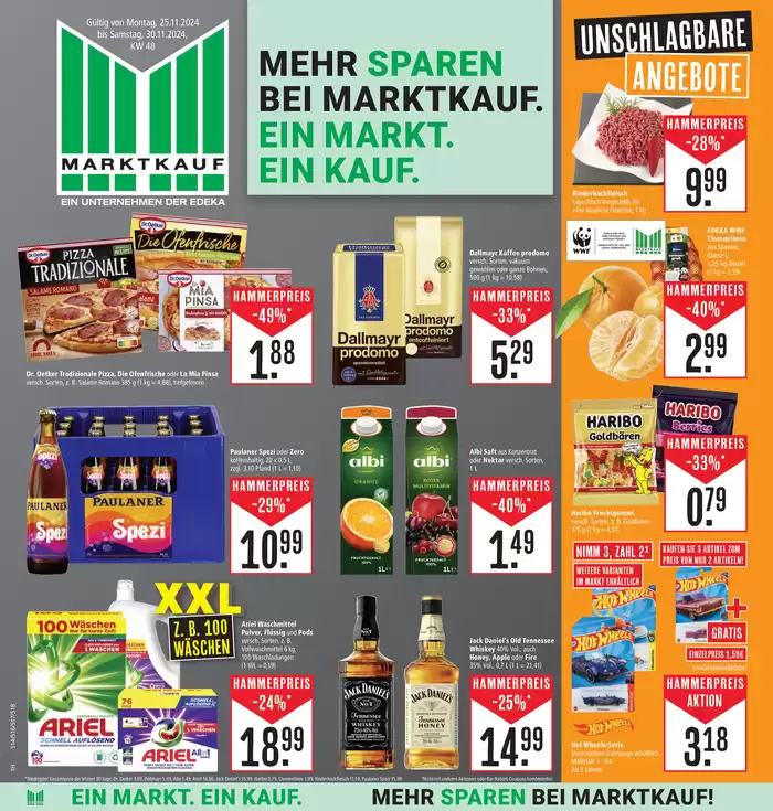 Marktkauf Katalog in Friedrichshafen | Top-Deals für alle Kunden | 24.11.2024 - 8.12.2024