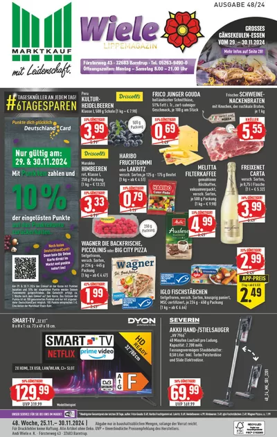 Marktkauf Katalog in Hameln | Exklusive Deals und Schnäppchen | 24.11.2024 - 8.12.2024