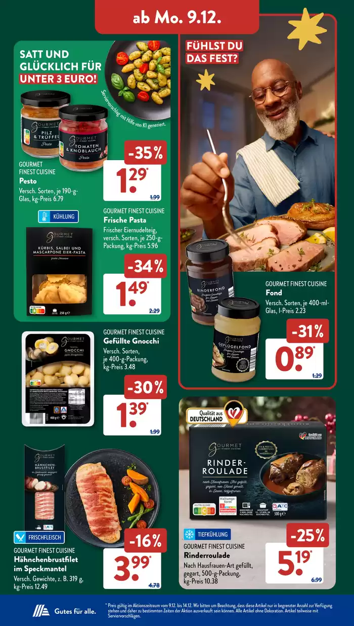 Aldi Süd Katalog in Sindelfingen | Rabatte und Aktionen | 9.12.2024 - 14.12.2024