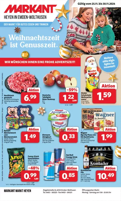 Markant Markt Katalog | Aktuelle Deals und Angebote | 24.11.2024 - 30.11.2024