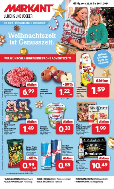 Markant Markt Katalog | Top-Angebote für Sparfüchse | 24.11.2024 - 30.11.2024