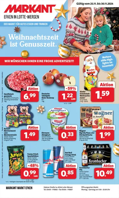 Markant Markt Katalog | Angebote für Schnäppchenjäger | 24.11.2024 - 30.11.2024