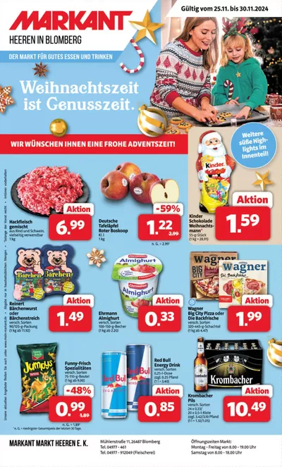 Markant Markt Katalog | Exklusive Deals und Schnäppchen | 24.11.2024 - 30.11.2024