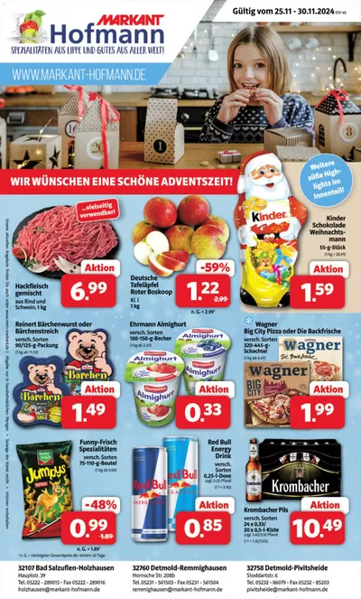 Markant Markt Katalog | Tolle Rabatte auf ausgewählte Produkte | 24.11.2024 - 30.11.2024