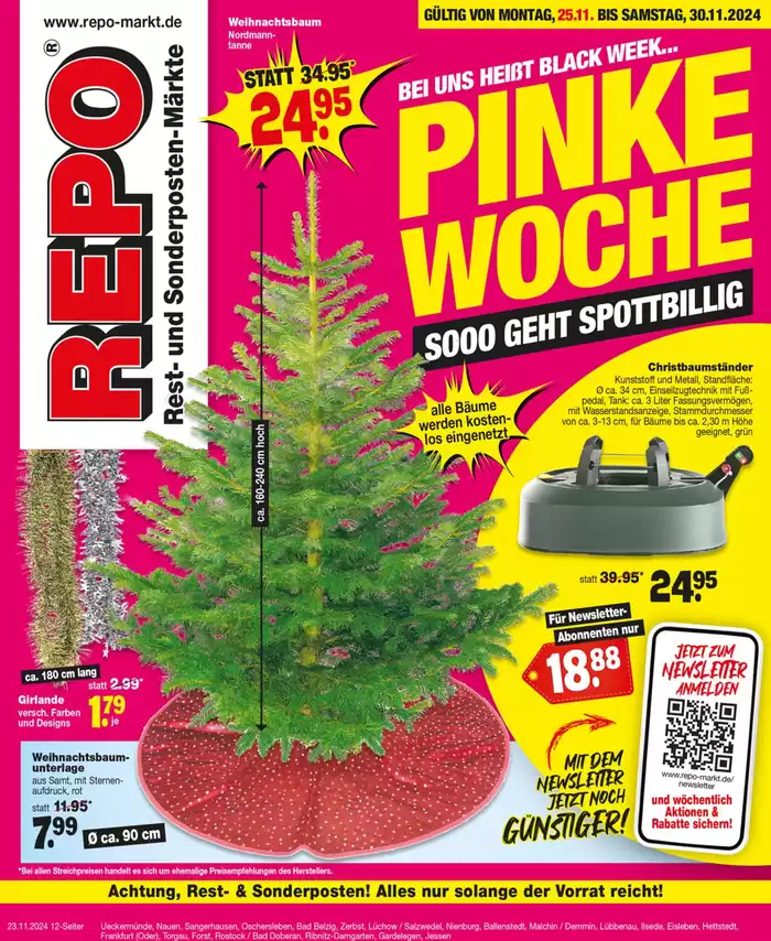 Repo Markt Katalog in Nienburg (Weser) | Top-Deals und Rabatte | 24.11.2024 - 8.12.2024