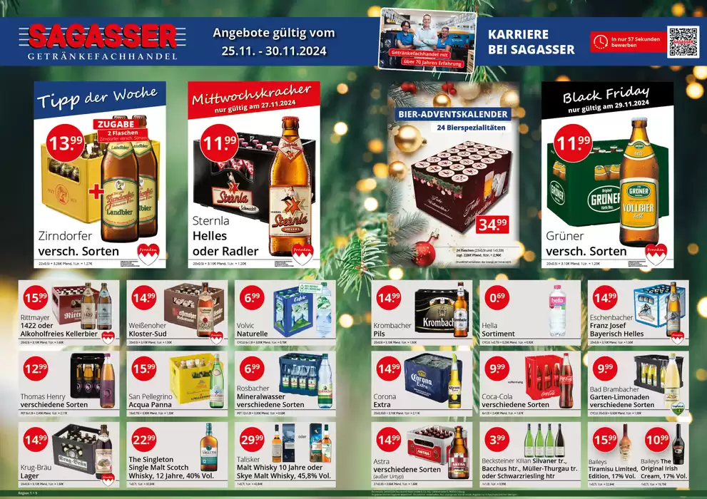 Sagasser Katalog in Würzburg | Top-Deals und Rabatte | 25.11.2024 - 30.11.2024