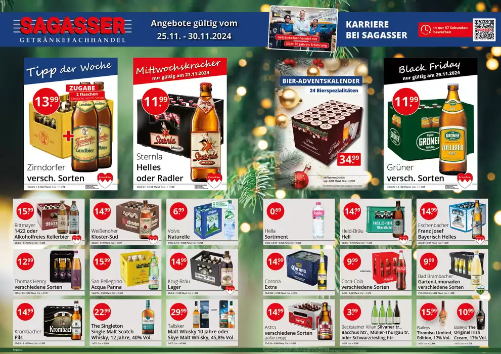 Sagasser Katalog in Langenzenn | Aktuelle Deals und Angebote | 25.11.2024 - 30.11.2024