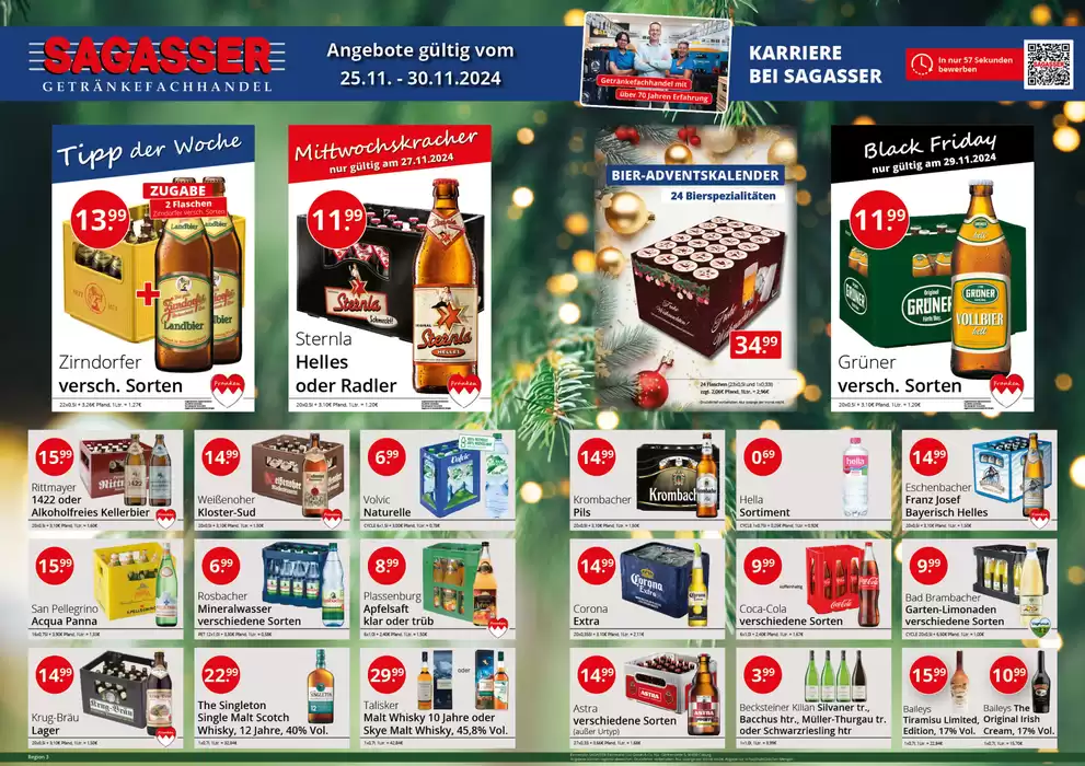 Sagasser Katalog in Bayreuth | Unsere besten Deals für Sie | 25.11.2024 - 30.11.2024