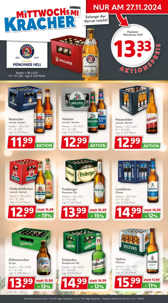 Getränkeland Katalog in Nauen | Tolles Angebot für Schnäppchenjäger | 24.11.2024 - 8.12.2024