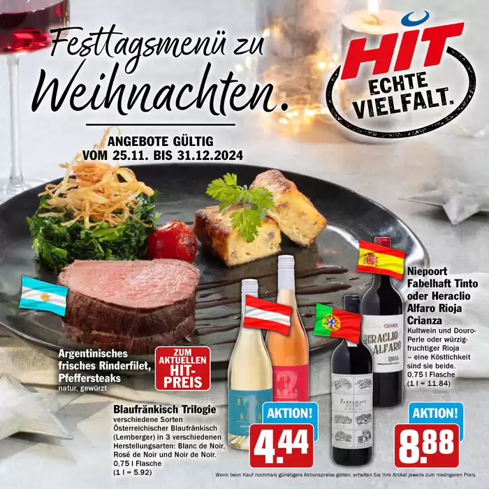 Hit Markt Katalog in Wiesbaden | Hit Markt 25.11. – 31.12.2024 | 24.11.2024 - 8.12.2024