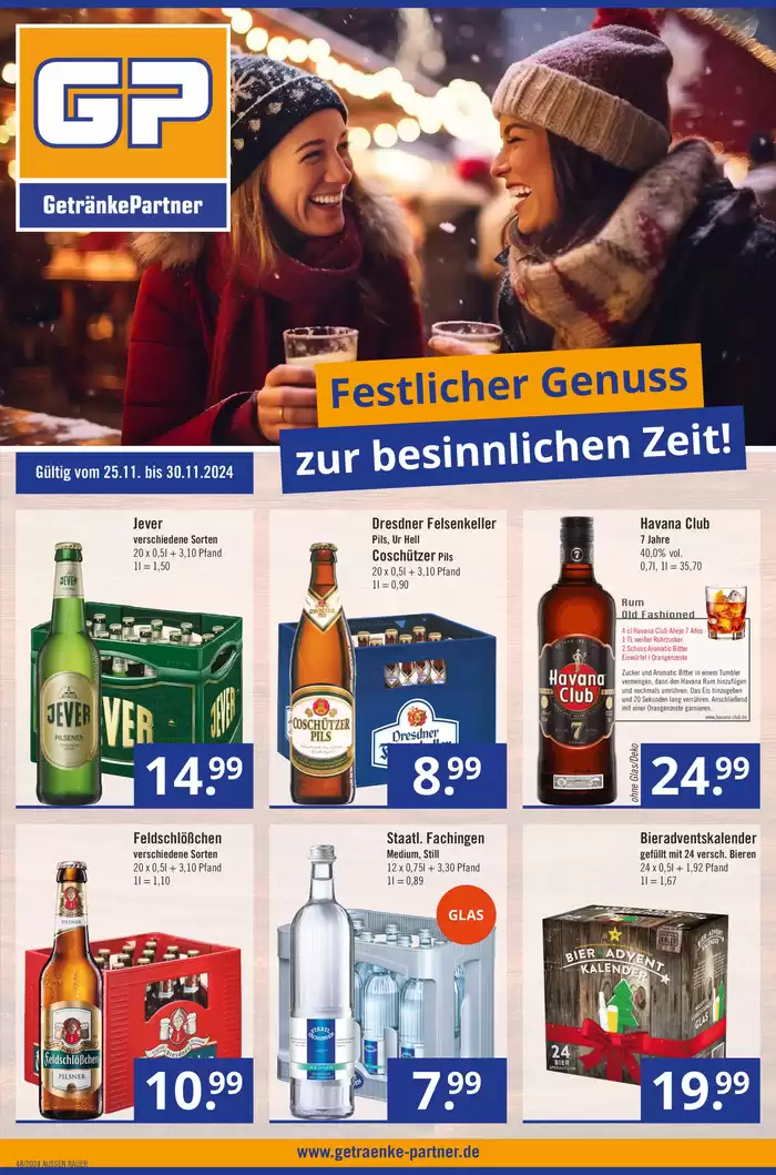 GetränkePartner Katalog in Salzgitter | Aktuelle Deals und Angebote | 24.11.2024 - 8.12.2024