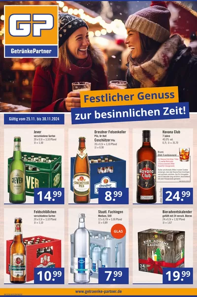 Angebote von Supermärkte in Ratzeburg | Aktuelle Deals und Angebote in GetränkePartner | 24.11.2024 - 8.12.2024