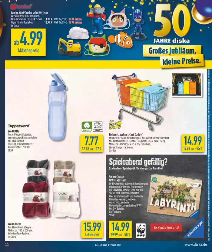 diska Katalog in Krölpa | Jetzt sparen mit unseren Deals | 25.11.2024 - 9.12.2024