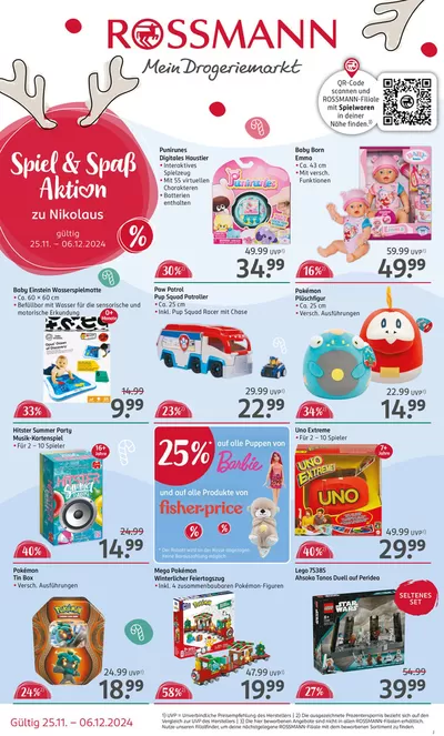 Rossmann Katalog in Roding | Tolles Angebot für alle Kunden | 23.11.2024 - 6.12.2024