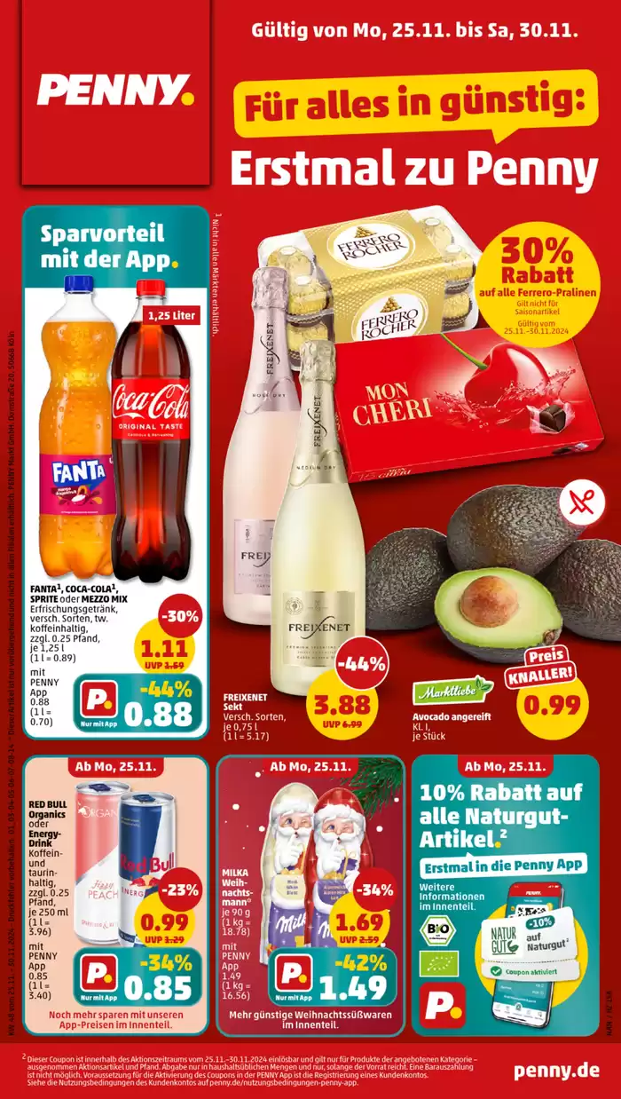 Penny Katalog in Braunschweig | Exklusive Deals und Schnäppchen | 25.11.2024 - 30.11.2024