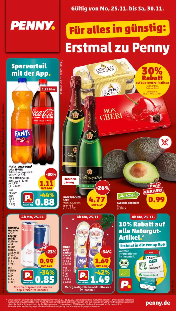 Penny Katalog in Gotha | Top-Deals für alle Kunden | 25.11.2024 - 30.11.2024