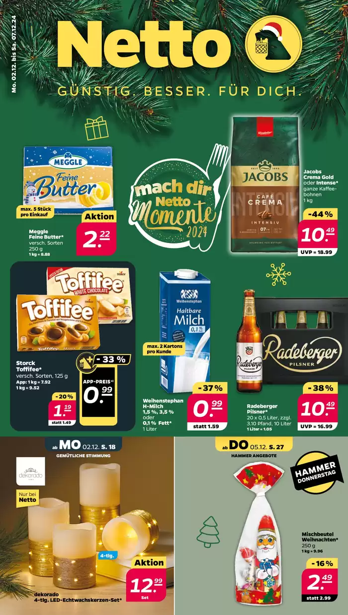 Netto Katalog in Glinde | Unsere besten Schnäppchen | 1.12.2024 - 7.12.2024