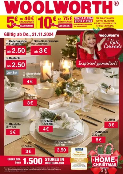 Woolworth Katalog in Burgdorf (Wolfenbüttel) | Unser neuer Prospekt | 26.11.2024 - 30.11.2024