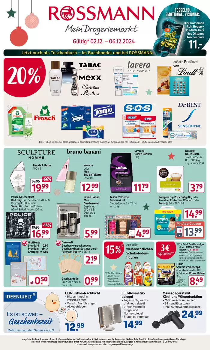 Rossmann Katalog in Leipzig | Top-Angebote für alle Schnäppchenjäger | 30.11.2024 - 6.12.2024